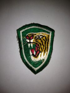 Joe's patch of the Republic of Korea Tiger Division